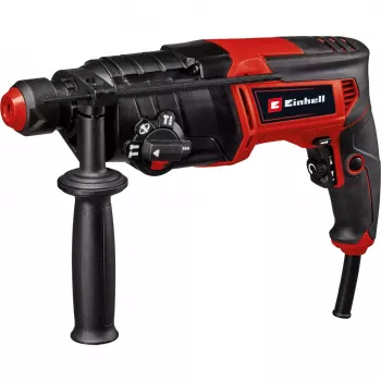 Einhell TC-RH 800 4F. Typ upínacieho mechanizmu: SDS Plus, Farba produktu: čierna, červená, Vlastnosti ochrany proti preťaženiu: ochrana proti preťaženiu. Priemer vrtáka do betónu (max.