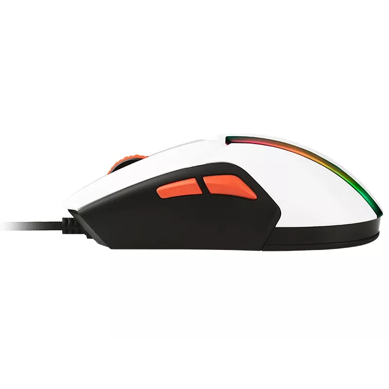 Myš Tracer 47417 Gamezone Cool White RGB USB