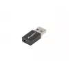 Lanberg AD-UC-UA-01 káblový adaptér/prevodník USB 3.0 typu A na USB 3.0 typu C čierny (AD-UC-UA-01)