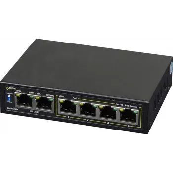 Sieťový switch PULSAR Switch POE Pulsar S64 4 porty 2 Uplink