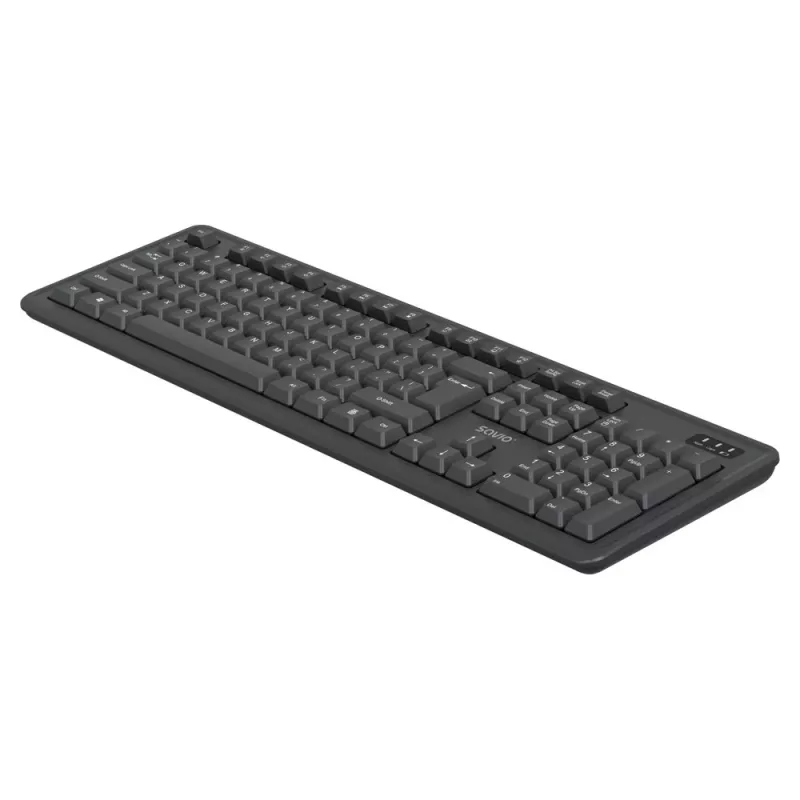 Savio KB-03 klávesnica a myš v cene Home/Office USB QWERTY US angličtina čierna