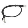 LANBERG PCU6-10CC-0050-BK patch kábel RJ45 kat. 6 UTP 0,5 m čierny