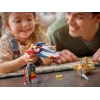 Stavebná sada LEGO Marvel Super Heroes Captain America Thanos 76319 — 107 dielov, 2 minifigúrky, vek 4+