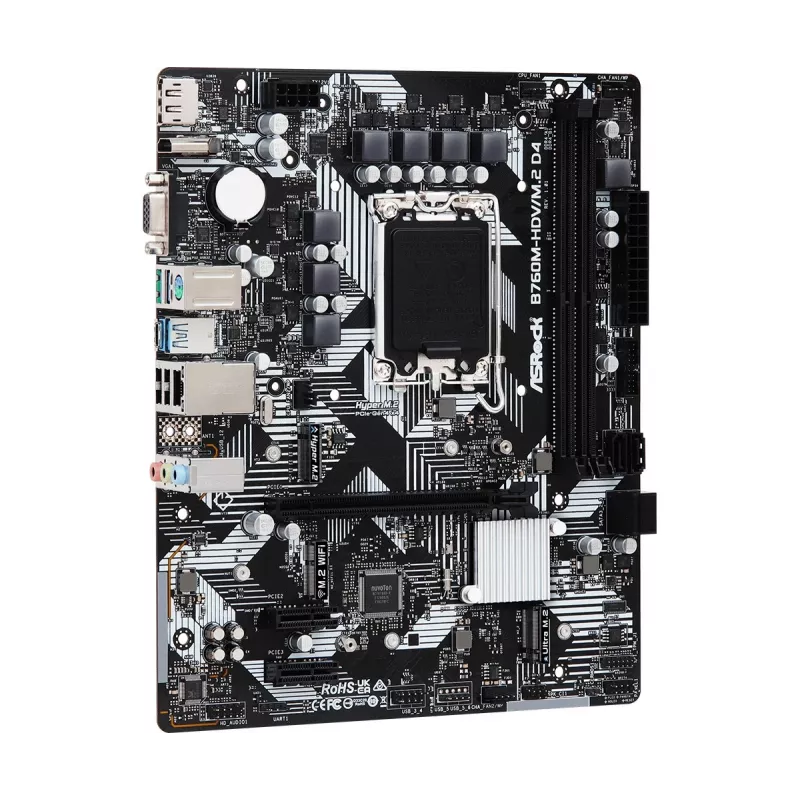 ASRock B760M-HDV/M.2 D4 DDR4 LGA 1700 Micro-ATX základná doska