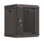 Nástenný rack Lanberg WF11-3306-10B 6U čierny nosnosť 30 kg