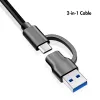 USB 3.2 Gen 1 hub, 7 portov s vypínačom, čierny