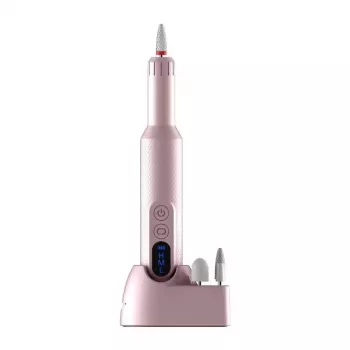 Elektrická nail drill Extralink EX.31993 bezdrôtová ružová pre manikúru a pedikúru