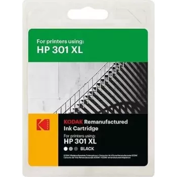185H030130 KODAK HP 2510 atrament BLK CH563EE/301XL 550 strán 15ml (185H030130)