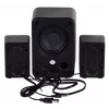 DEFENDER reproduktory V11 11 W káblové 2.1 stolové satelitné reproduktory, USB 5 V, čierne