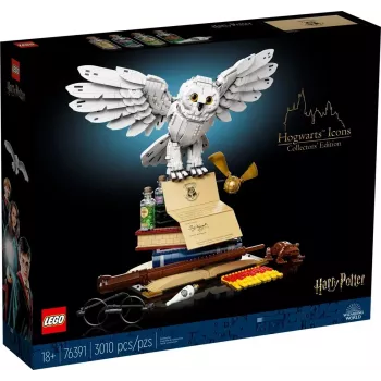 LEGO Hogwarts Icons Collectors Edition 76391 — 3010 dielikov, 3 minifigúrky, 18+