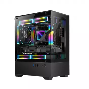 Skriňa | GOLDEN TIGER | micro ATX | čierna | Mini Tower | Raider SL-2 | RAIDERSL-2