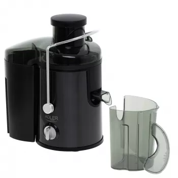 Odstredivý odšťavovač Adler AD 4132 600 W čierna nerez