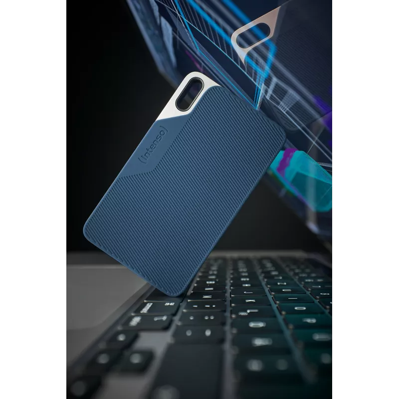 SSD disk Intenso 250GB USB Type-C 3.2 Gen 1 modrý sivý