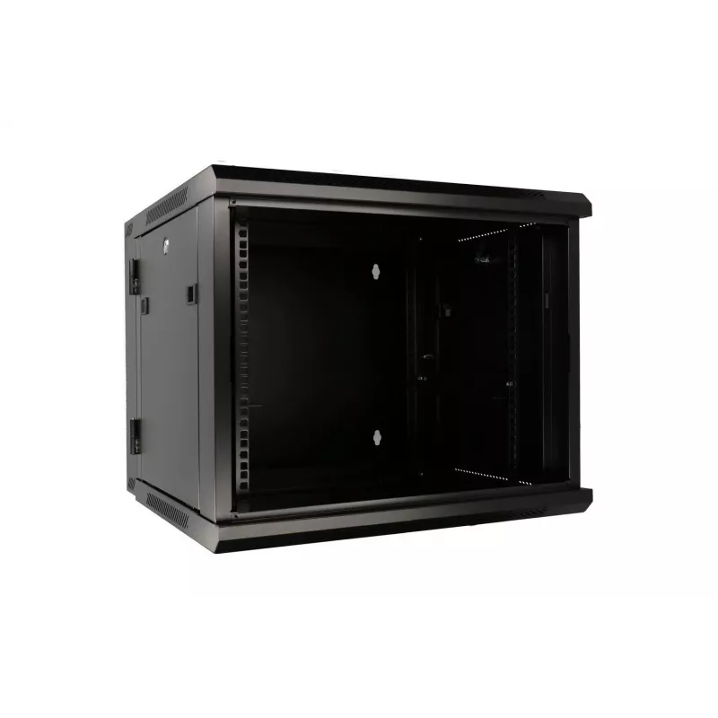 Extralink Rackmount skriňa 6U 600x600 AZH čierna nástenná, výklopná