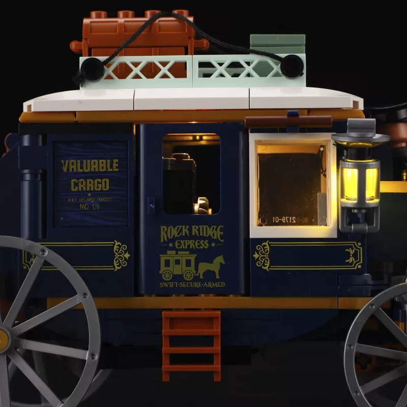 Treasure Stagecoach, stavebná hračka