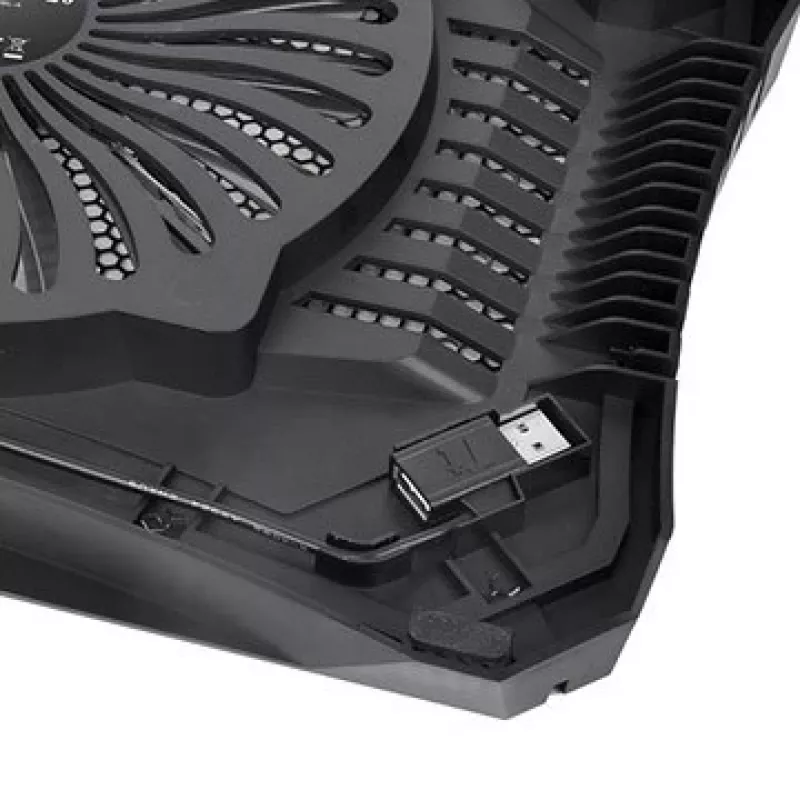 Thermaltake Massive V20 chladiaci podložka pod notebook 43,2 cm (17 palcov) čierna