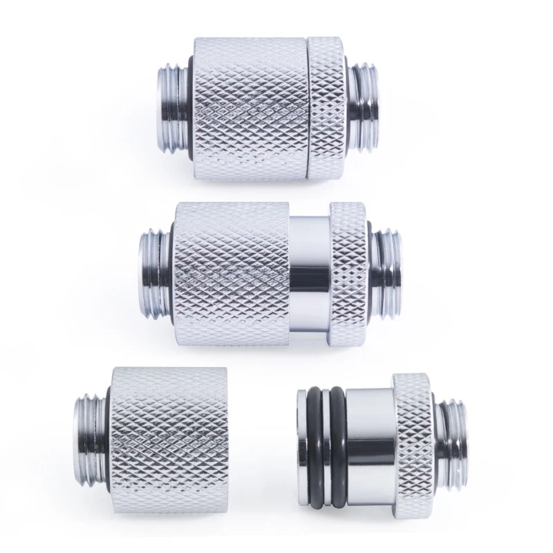 Držiak chladiča Alphacool ES D-Plug chróm mosadz 2 cm 35 g
