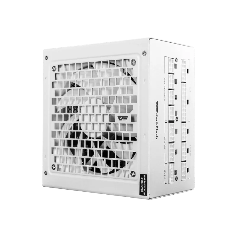 Napájací zdroj DarkFlash PMT1050 biely – ATX desktop napájací zdroj, PMT1050 biely