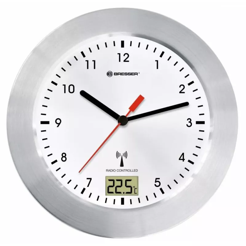 Kremenné hodinky Bresser Optics MYTIME BATH RC Circle strieborná biela