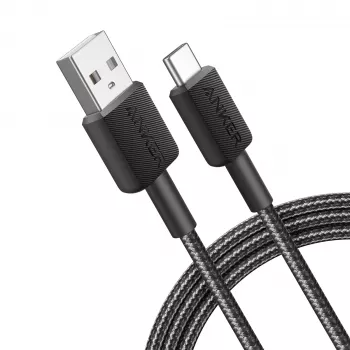 Anker Innovations 322 USB-A na USB-C kábel nylon 1,8M čierny - kábel - digitálny/dátový