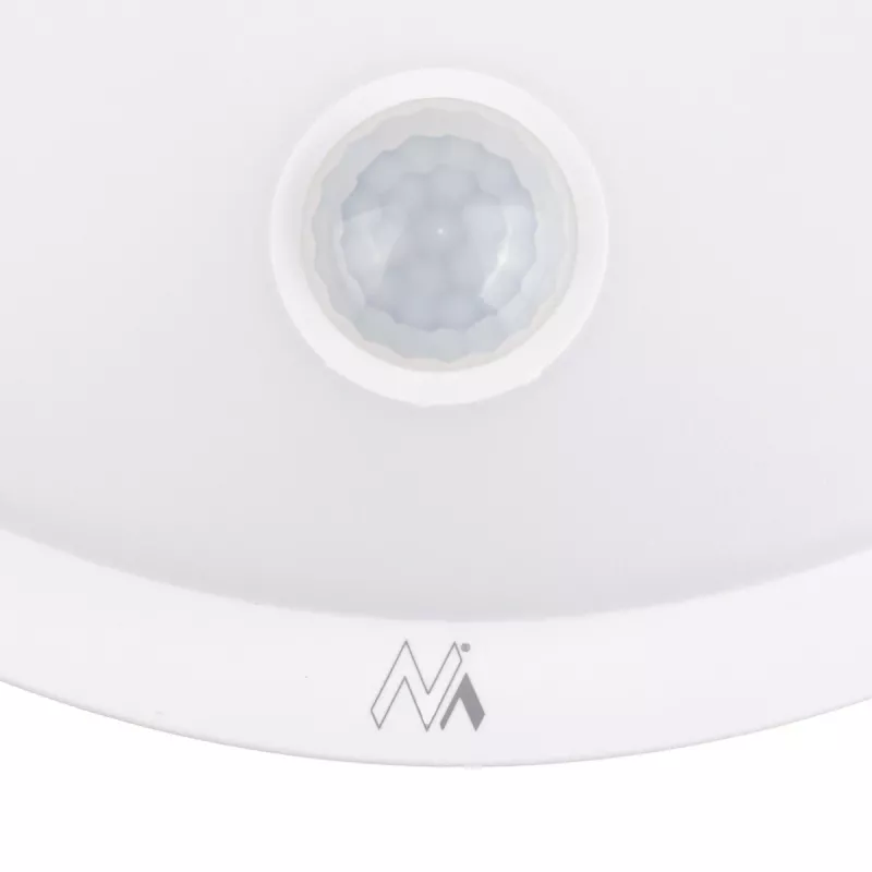 LED lampa s PIR senzorom MACLEAN MCE525 W — LED vonkajšie svietidlo s pohybovým senzorom