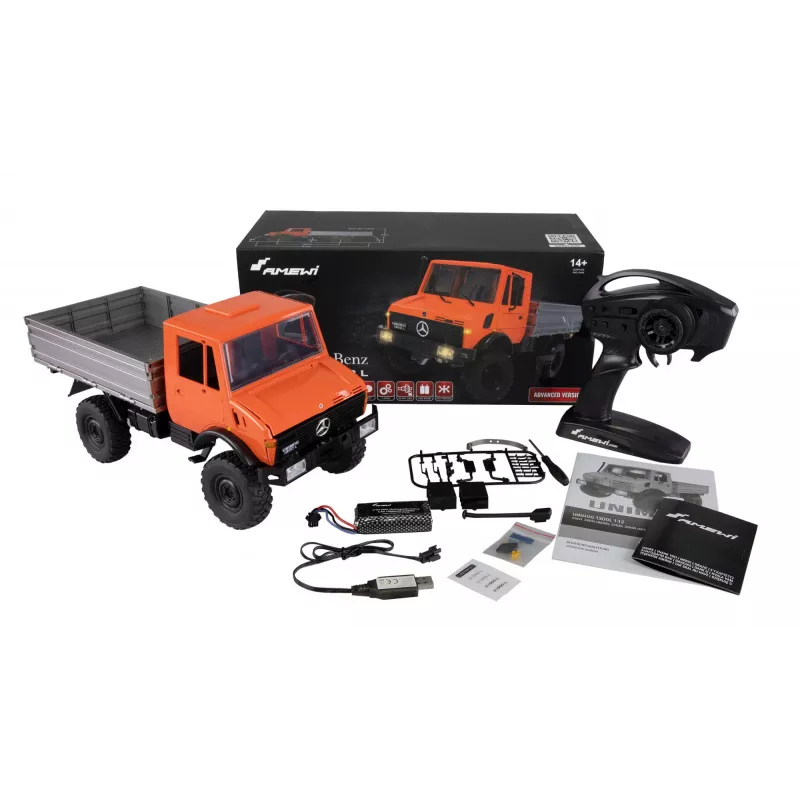 Offroad truck Amewi Unimog elektromotor 1:12