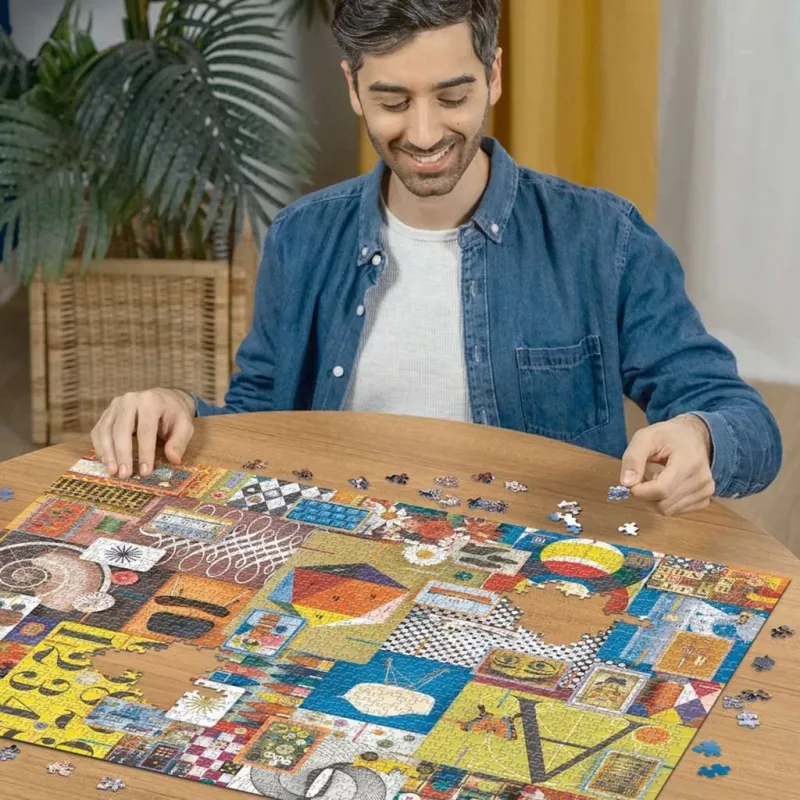 Puzzle Eames Collectors Edition - House of Cards (1500 dielov)