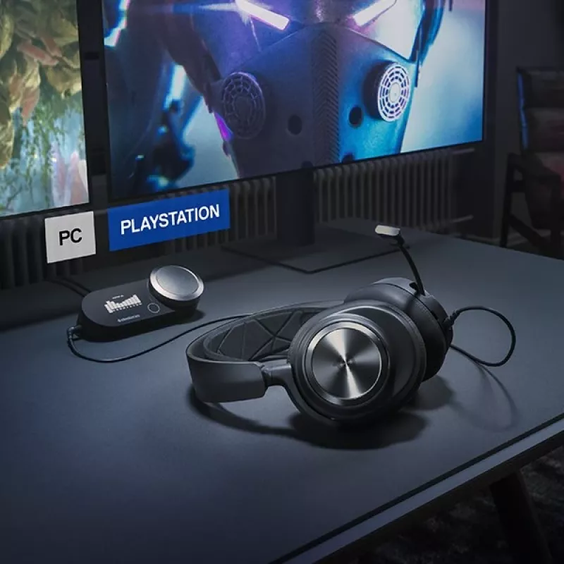 Steelseries Arctis Nova Pro Wireless headset hlavový most herný Bluetooth čierny