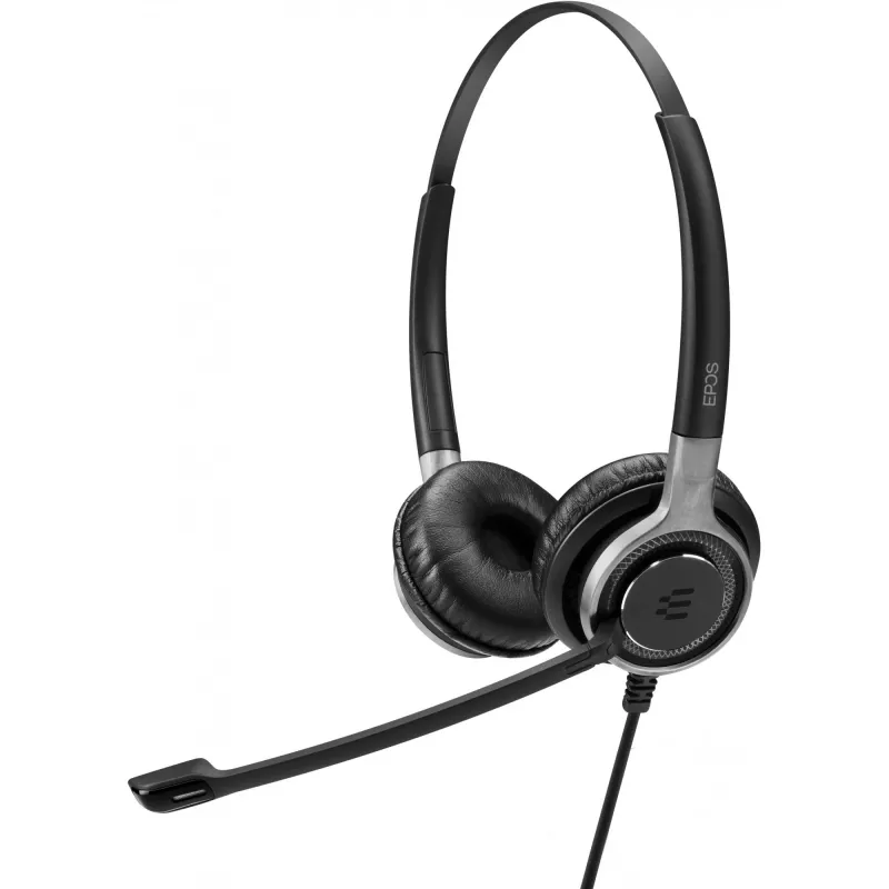 EPOS IMPACT SC 660 USB ML Headset káblový s hlavovým mostom telefonovanie/hudba USB Type-A čierna, strieborná