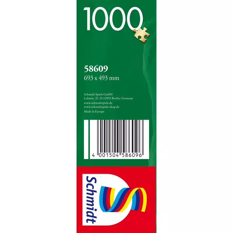 Puzzle Schmidt Spiele Zac Kinkade Santa's North Pole — 1000 dielikov