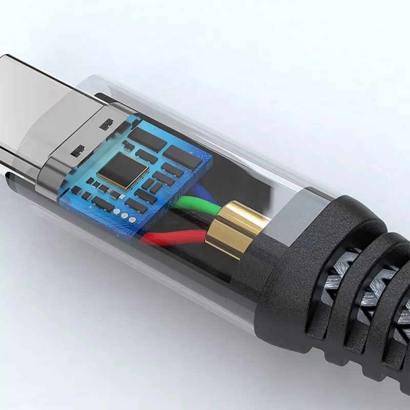 4smarts PremiumCord – USB kábel – USB-C (M) na USB-C (M) – USB 2.0 – 20 V – 5 A – 1,5 m – USB napájanie (100 W) – čierny