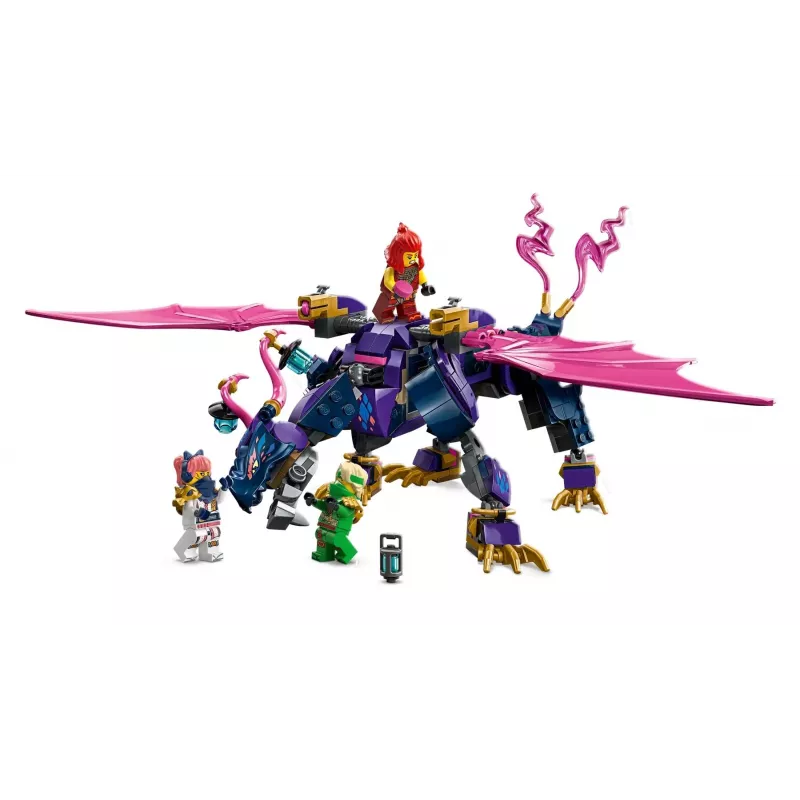 LEGO stavebnica NINJAGO 71842 Rontu majster drak — 381 dielov, 4 minifigúrky, výstavný model 130 mm