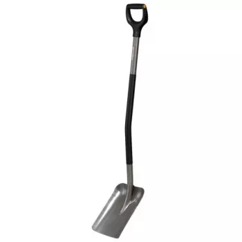 Lopatka Fiskars Ergonomic FS.S. 1025376 sivá — ergonomická záhradná lopatka, Fiskars 1070058