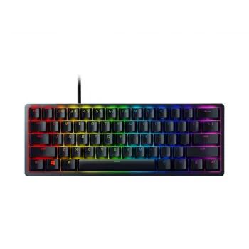 Razer Huntsman Mini 60% herná klávesnica Opto-Mechanical Purple Switch RGB LED NORD káblová
