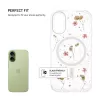 Fixed MagBloom | zadný kryt | Apple | iPhone 17 | TPU | Blush Plum