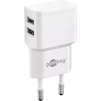Goobay 44952 nabíjačka pre mobilné zariadenia interiérová biela (44952)