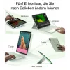 Inateck KB04122 Keyboard Folio pre iPad 11, QWERTZ, zelené