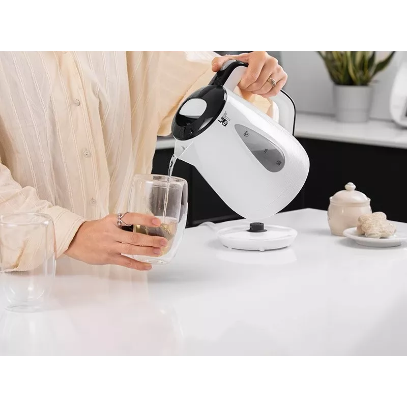 Rýchlovarná kanvica LAFE 1,7 l 2200 W biela