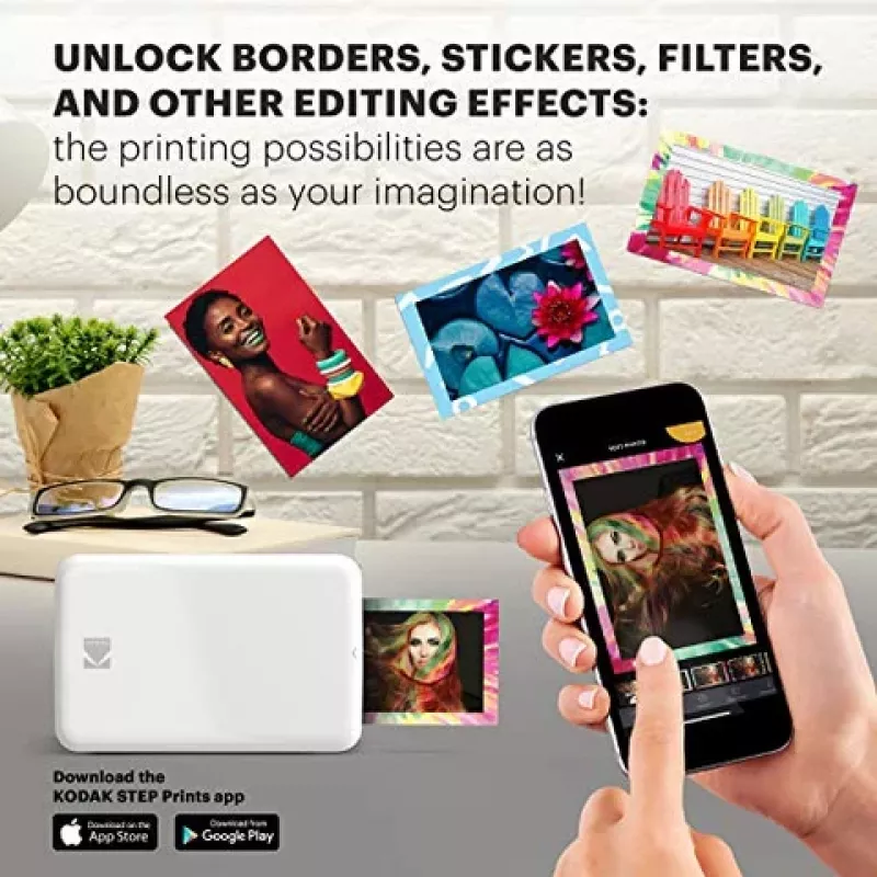Kodak STEP RODMP20AMZW mobilná fototlačiareň ZINK 2x3'' Bluetooth
