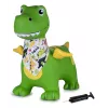 Skákacia hračka Jamara HoppyDoo Dino s krídlami zelená s pumpou