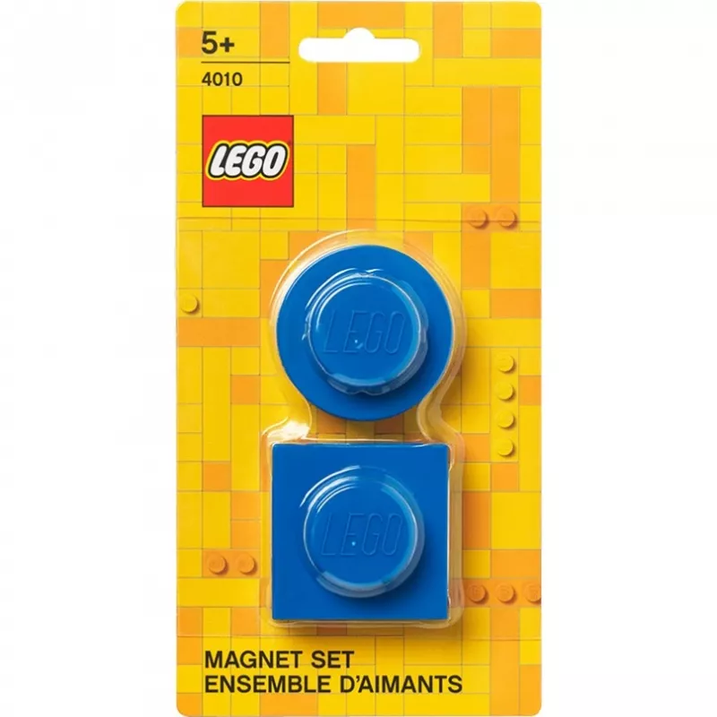 Sada magnetov Room Copenhagen LEGO modrá 40101731 — dekoratívne magnety kompatibilné s LEGO