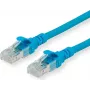Roline - patch kábel - RJ-45 (M) na RJ-45 (M) - 5 m - SFTP, PiMF - CAT 6 - bezhalogénový, zaliaty, lanko - modrý