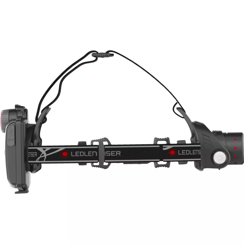Čelová lampa baterka Ledlenser H14R.2 čierna