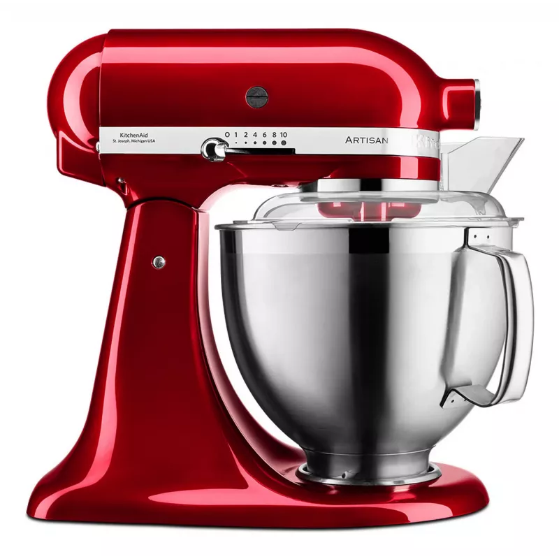 Kuchynský robot KitchenAid ARTISAN 5KSM185PS 300W 4,8L červená