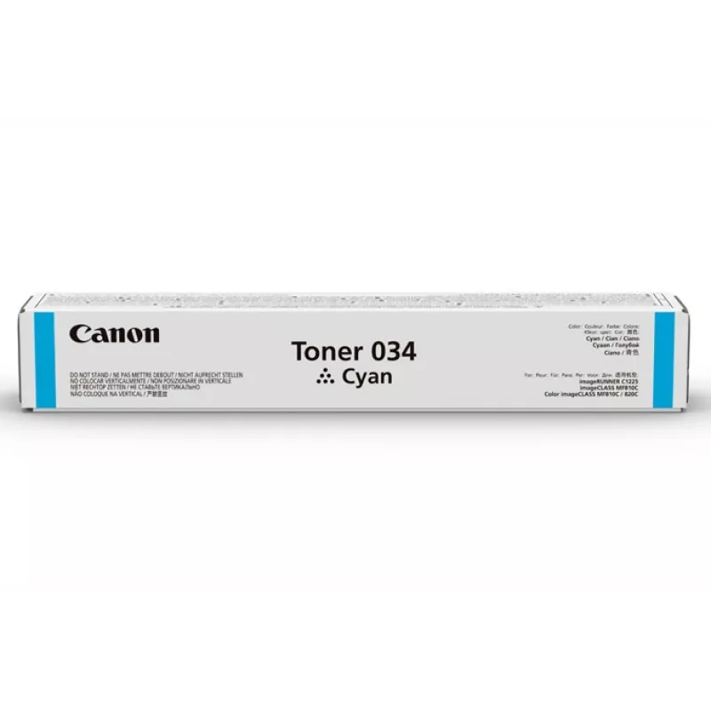 Canon 034 tonerkazeta 1 kus originálna azúrová