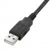 Slúchadlá MEDIA-TECH MT3573 káblové binaurálne skladacie s mikrofónom na ramene, 1,9 m kábel, USB, čierna