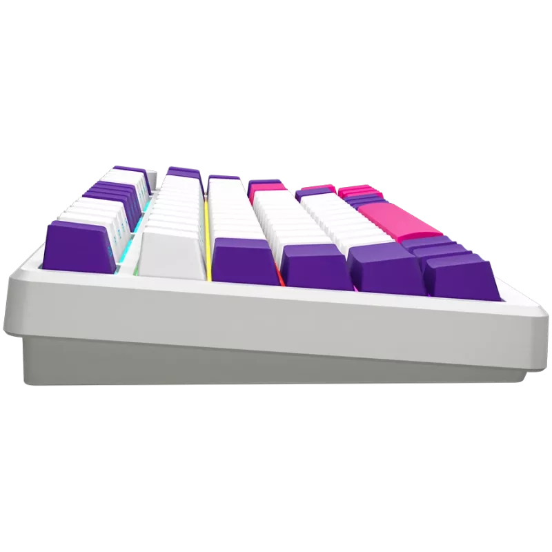LORGAR KBP7075W, bezdrôtová 75% mechanická herná klávesnica Pro, biela, EN-layout