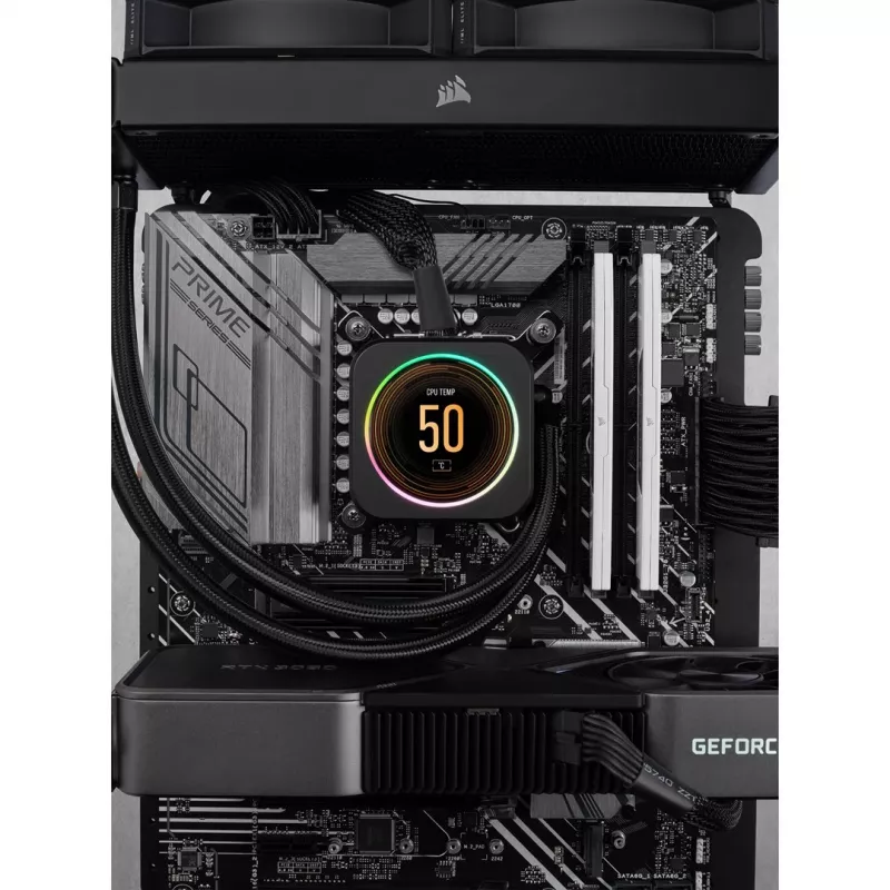 32 GB Corsair DIMM 5200 (2x 16 GB) dual kit (biela CMK32GX5M2B5200C40W. Vengeance. INTEL XMP)
