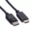 ROLINE DisplayPort kábel DP - HDTV, ST/ST, čierny, 1,5 m (11.04.5779)