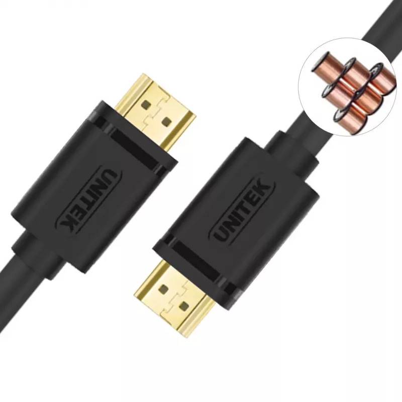 UNITEK Y-C138M HDMI kábel 2 m HDMI Type-A (štandard) čierny